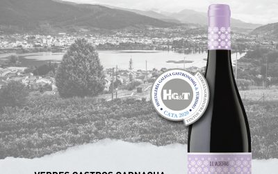 Verdes Castros Garnacha wins silver medal at the 2020 Cata Transfronteriza de Tintos